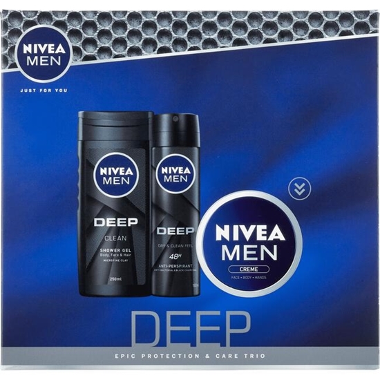 NIVEA MEN GIFTSET DEEP CLEAN